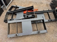 New PABREAK Co Dual Spear Skidloader Bale Spear
