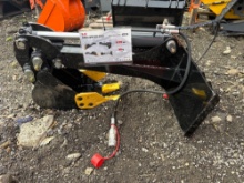 New ZJG Mini Stand-On Skidloader Trencher Attachment Model M-DRG