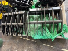 New ZJG Co 20in Mini Excavator Rake Attachment