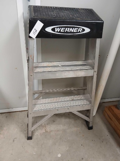 Werner Aluminum 2ft Step Ladder