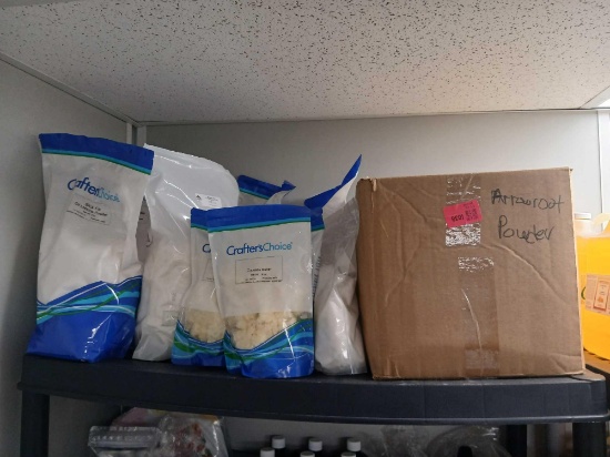 Shelf Lot Various Crafters Choice Powders & Seed Butters