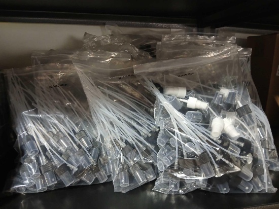 Lot of Various Length Spray Tops. See Photos