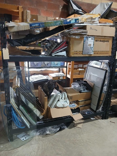 Lot of 2 Shelves of Amazon Return Items See Photos