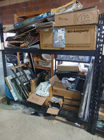 Heavy Duty Metal 4 Shelf Shelf Unit.