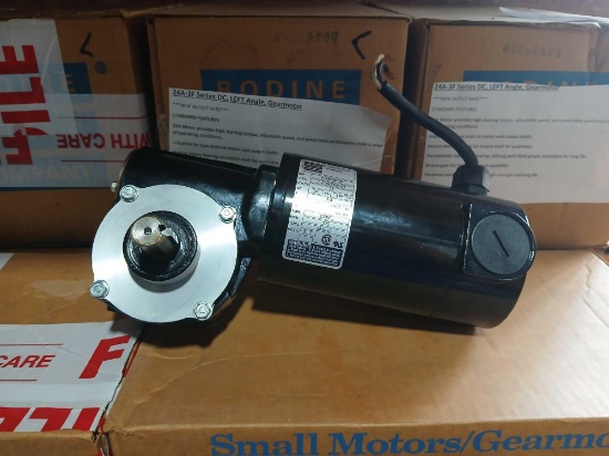 QTY 19 NEW Bodine Left Angle Gear Motor