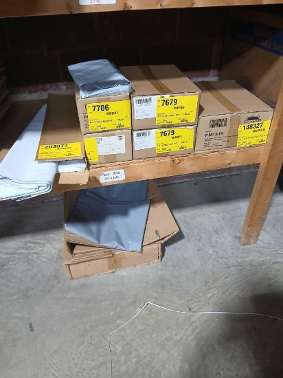 Lot of Various Size Poly Mailer Bags. See Photos