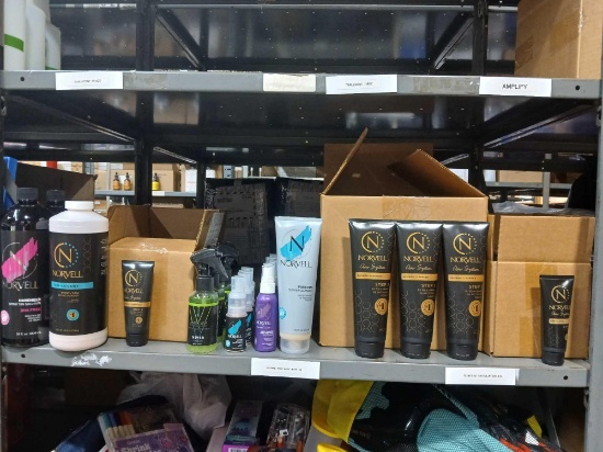 Shelf Lot of Various Norvell Sunless Tan Products See Photos