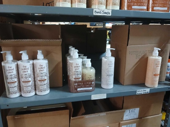Lot of The Potted Plant Hemp Body Lotions and Combo Sets