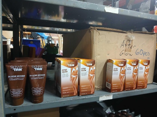 Lot of Skinny Tan Products. 60+ pcs See Photos