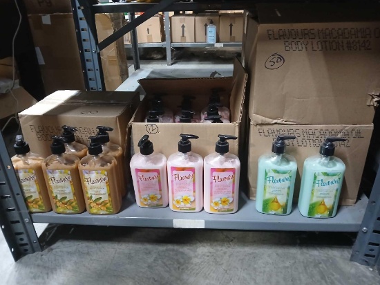 Shelf Lot of Flavours 18oz Body Lotions
