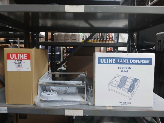 Lot of 2 NEW Label Dispensers.