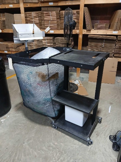 Airpouch Packaging Cart. No Machine