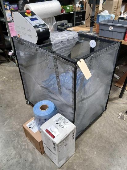 Air 3 Pro Air Pillow Packaging System with 3 New Rolls of Inflatable Air Cushions