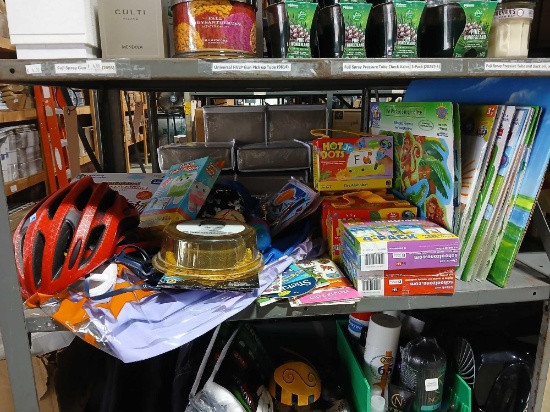 Shelf Lot of Children's Items See Photos