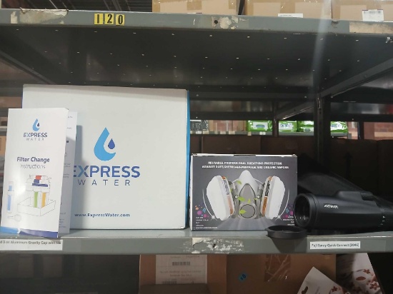 Lot of Range Finder Filtered Mask and Express Water Filters