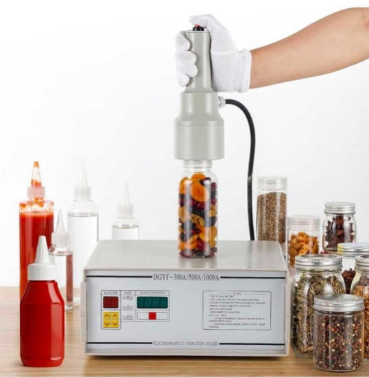 Handheld Induction Sealer, 10-50mm, for Flat & Pointed Caps