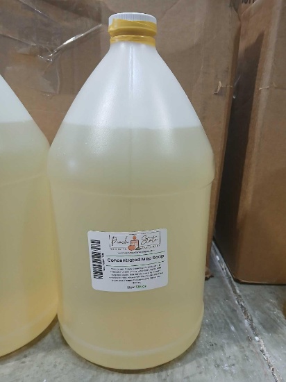 QTY 10 New 1gal Peach State Concentrated Mop Soap.
