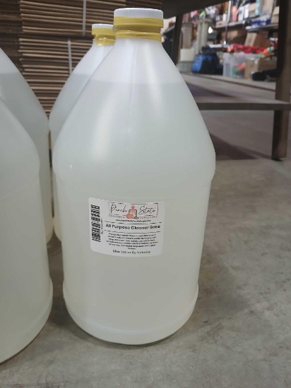 QTY 12 New 1gal Peach State All Purpose Cleaning Base