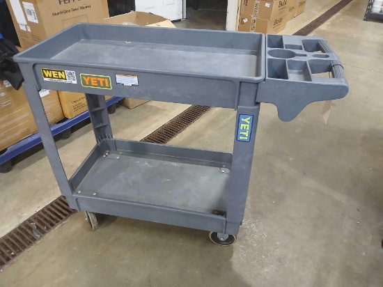 WEN Products Plastic Work Cart. 31x17x33"h
