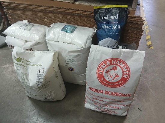 Lot of 9 Various Bag Of Mixing Powders.