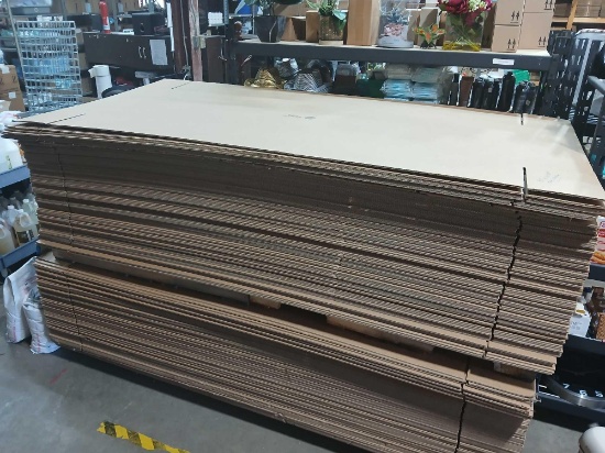 Large Lot of Large Shipping Box Bottoms, Tops, & Dividers