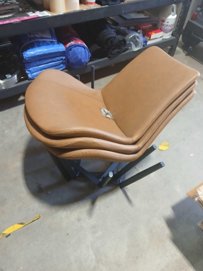 Lot of 3 Unassembled Chairs with 4 Bases