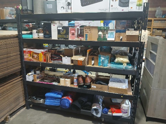 Heavy Duty Metal 5 Shelf Shelf Unit.