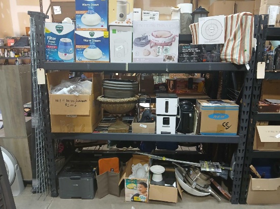 Heavy Duty Metal 4 Shelf Shelf Unit.