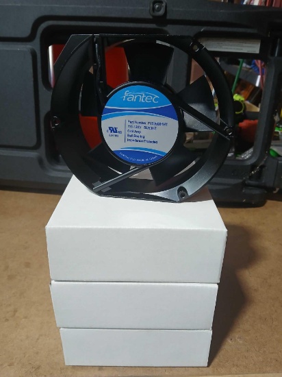 Lot of 4 Fantech 6" Computer Cooling Fans
