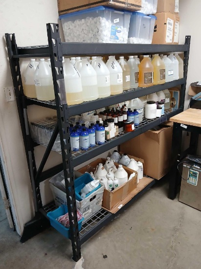 Heavy Duty Metal 4 Shelf Shelf Unit.