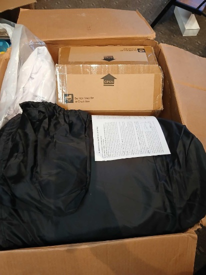 Inflatable Outdoor Movie Screen with Blower fan
