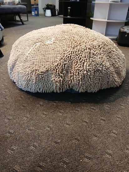 Floor Pillow/ Pet Bed Approximately 36" Round