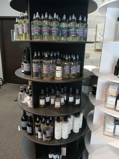 Contents of Black Retail Shelf.