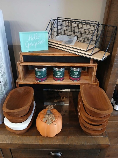 Lot of Various Displays and Decor