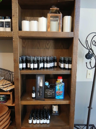 Lot of 4 Shelves Various Items See Photos