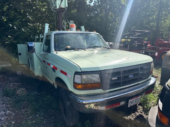 1995 Ford F-350 Bucket/Inspection Truck