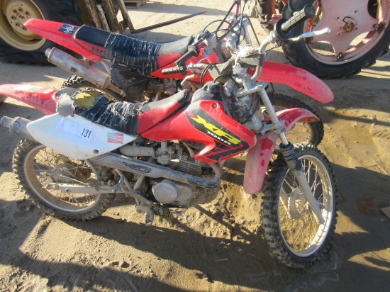 2002 Honda XR100 Dirt Bike