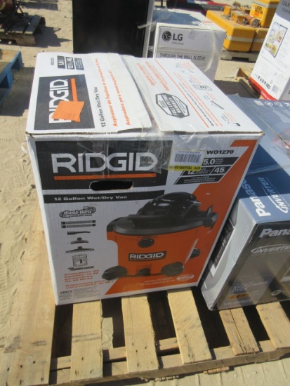 Ridgid Shop Vac,Panasonic Microwave