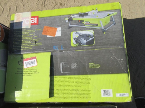 Ryobi Tile Saw,Blower,Anvil Air Compressor,Mailbox