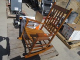 Rocking Chair,Ridgid Shop Vac, Husky Air Compressor