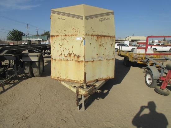 1988 Hillsboro Tandem Axle Horse Trailer