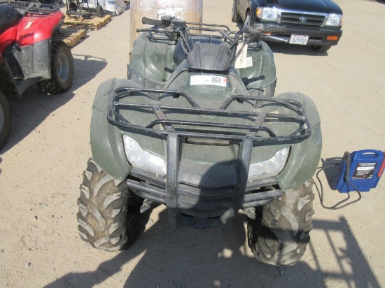 2010 Honda Rancher ATV