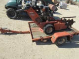 Ditchwitch On Trailer