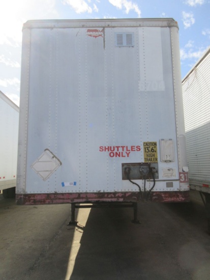 1992 Wabash 53' Semi Trailer