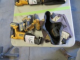 DeWalt 2 Drills, 1 Sawzall w/Bag