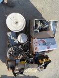 Hose Reel, Tools, Buckets, Misc