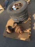 3 Tires & Rims Military Axle