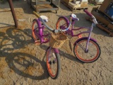 2 Pink Huffy Bikes