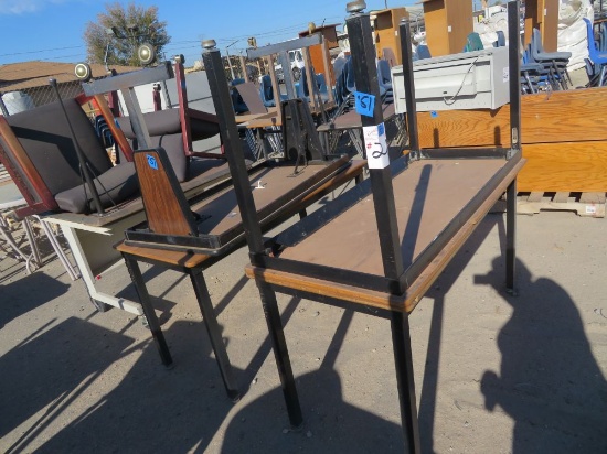 3 lots Of Tables w/Chairs