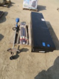 Tool Box, Weedeater, Shower Rods